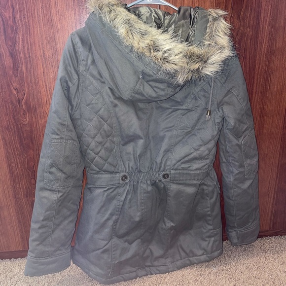 Wet Seal Winter Jacket with Fur Hood - Picture 2 of 2